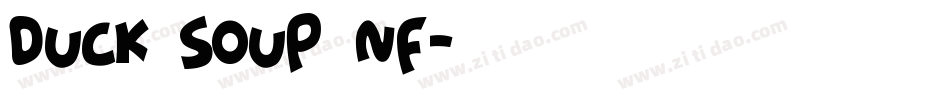 Duck Soup NF字体转换